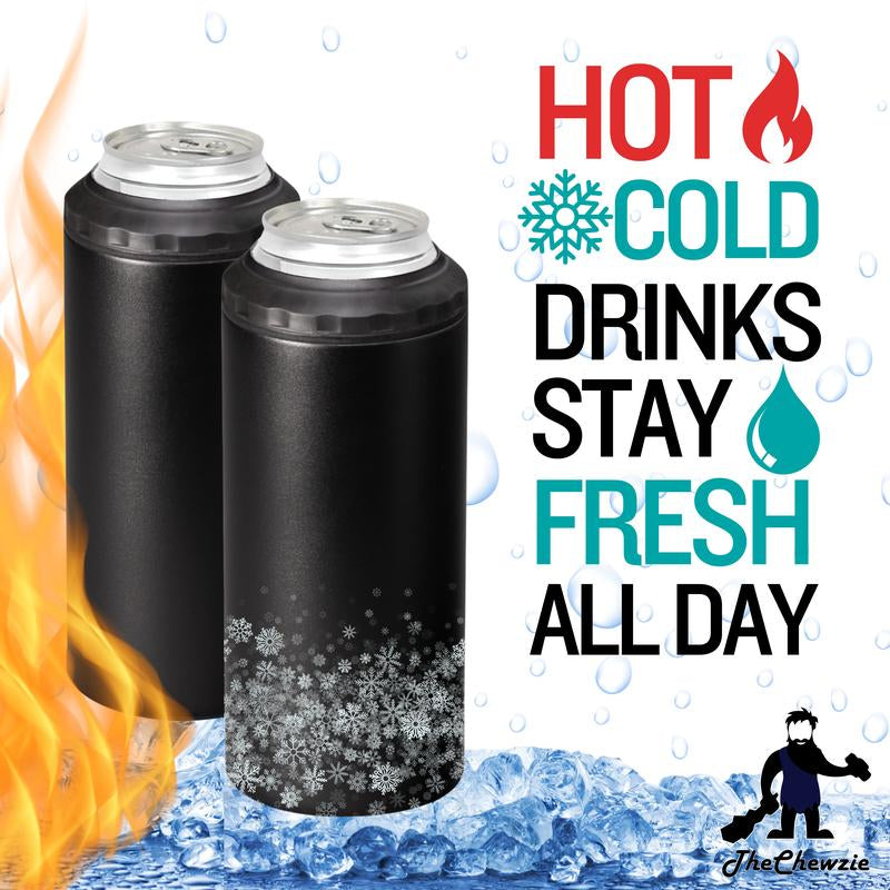 Thechewzie Brew & Chew Koozie. Chill Your Brew and Stash Your Chew/Zyn & Other Discreet Items in the Patented, Hidden, Secret Stash Container. Mug